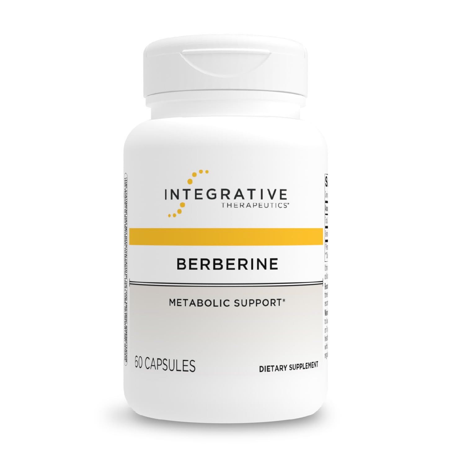 Integrative Therapeutics Berberine - Supplement for Cellular Energy Metabolism & Metabolic Support* - Dairy-Free & Gluten-Free - 60 Capsules (60 Servings) - Medaid International