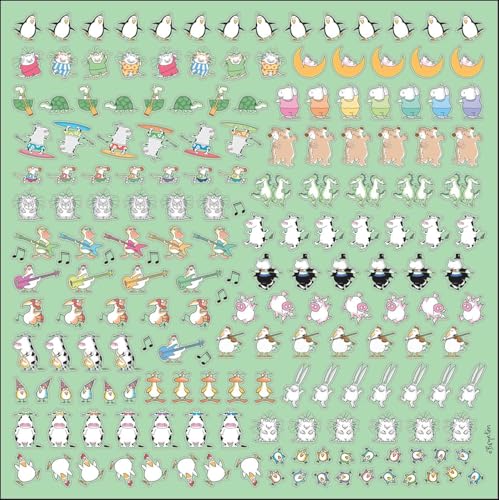 Sandra Boynton's 17-Month 2025-2026 My Family Wall Calendar - Medaid International
