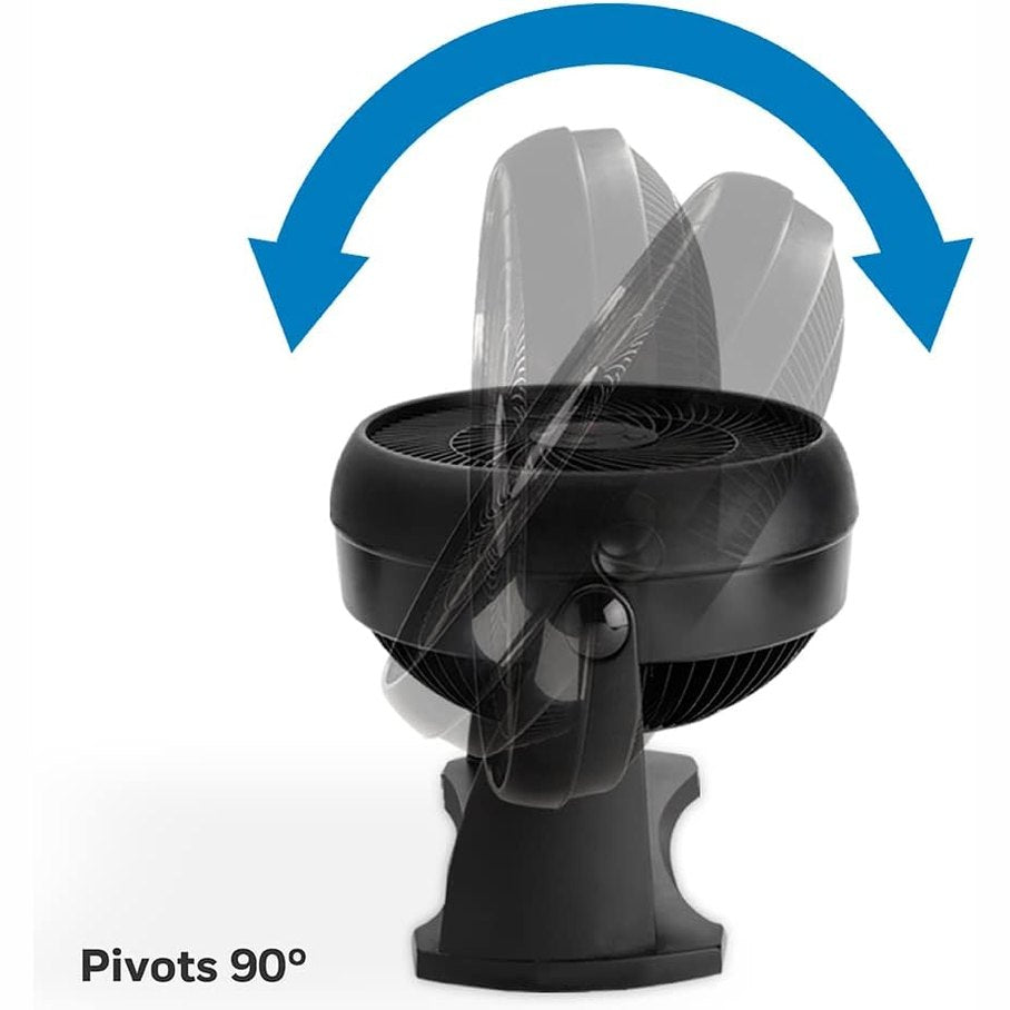 Honeywell TurboForce Power Fan (Quiet Operation Cooling, 90° Variable Tilt, 3 Speed Settings, Wall Mount Feature, Table Fan) HT900E - Medaid International