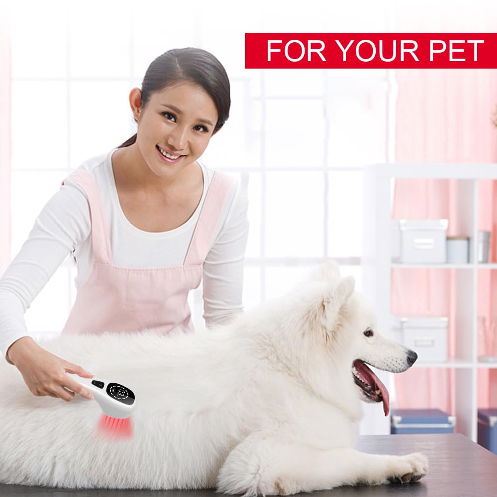 Cold Laser Human/Vet Device with LED Display Targets Joint and Muscles for Infrared Light(2x808nm +12X650nm) - Medaid International