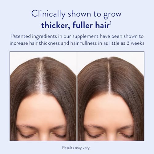 Routine Wellness Hair Growth Supplement - Clinically Tested for Thicker, Fuller Hair - Reduces Wrinkles, Fine Lines - Gluten Free, Ideal for Women & Men with Thinning Hair - 1 Bottle, 30 Day Supply - Medaid International
