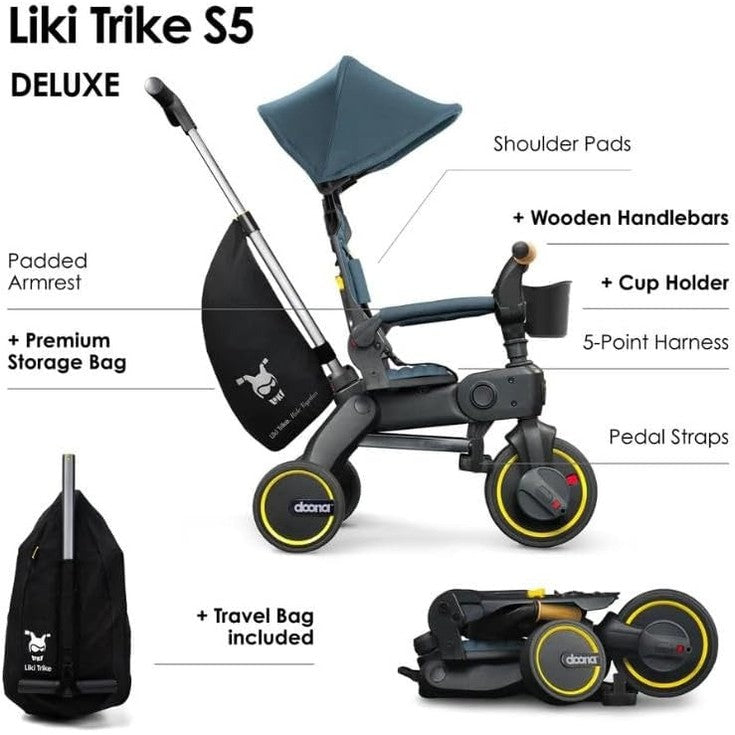 Doona Liki Trike S5 - Ocean Blue