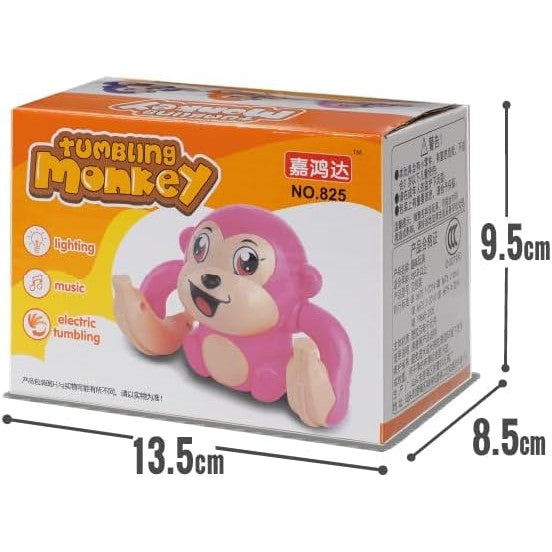 Rolling Banana Monkey Toy