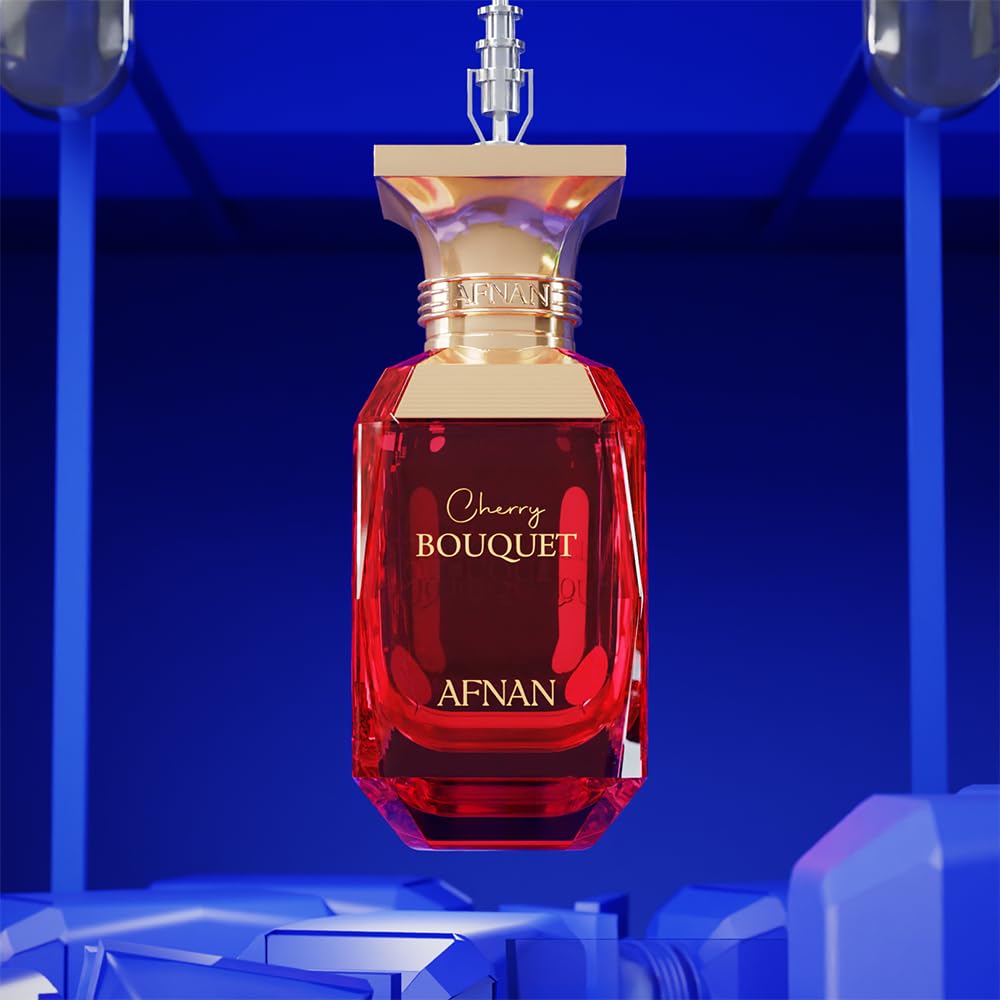 Afnan Cherry Bouquet Eau De Parfum for Women, 2.7 Fl. Oz - Medaid International