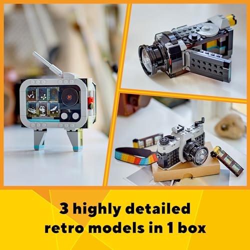 Lego 31147 Creator 3-in-1 Retro Kamera, Retro-Videokamera Oder Retro-Fernseher - Medaid International