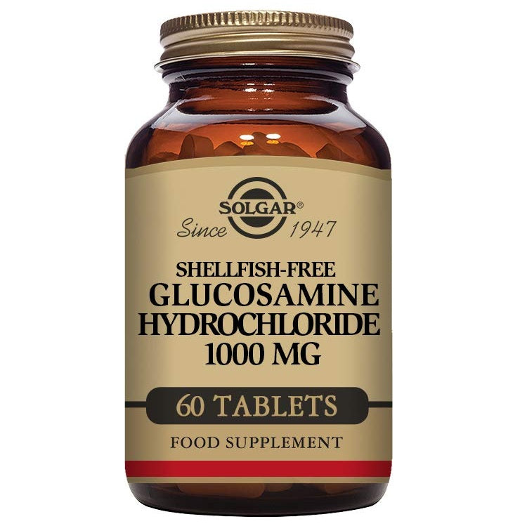 Solgar Glucosamine Hydrocloride Tablets, 1000 mg, 60 Count - Medaid International