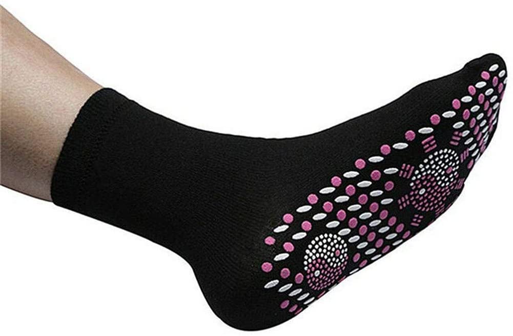 KASTWAVE Self Heating Socks, Magnetic Socks, Heated Socks, Comfortable Breathable Magnetic Massage Socks for Men and Women Outdoor, Winter Cold Feet Camping Hiking Riding Motorcycle Warm Socks
