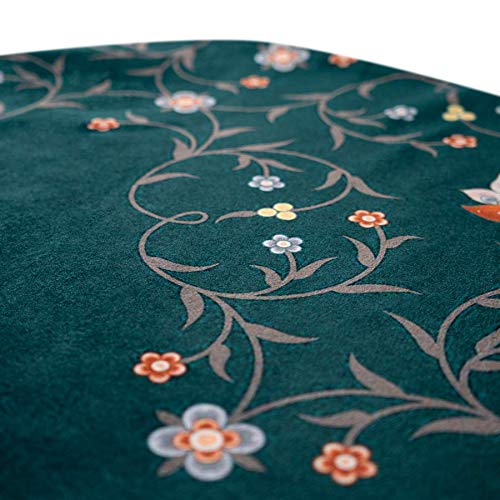 TAKVA EasiClean™ Indoor Prayer Mat | Royal Collection (COMFITPLUS, Royal Emerald) Padded Memory Foam Prayer Rug, Muslim, Islamic Prayer Rugs - Medaid International
