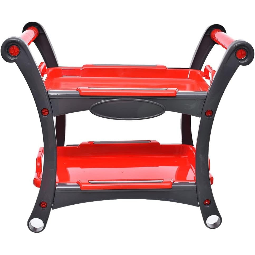 (Net)  Food Serving Truck with Handles for Kids