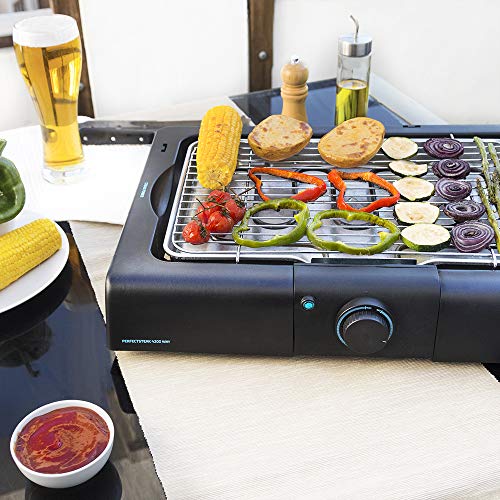 Cecotec - Big PerfectSteak 4200 Electric Grill, 2400W, Stainless Steel, Height Adjustable
