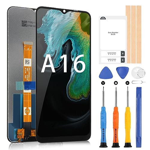 Oppo - 6.52" LCD Display for A16 CPH2269, Touchscreen Assembly, Free Tools