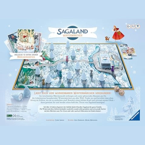 Ravensburger - Sagaland Wintermärchen Board Game for 2-6 Players, Ages 6+