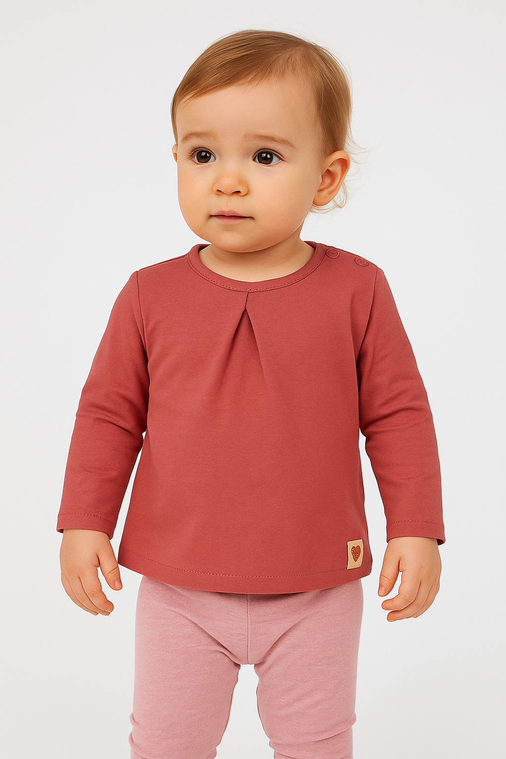S.Oliver Baby Girl's Burgundy Long-Sleeve Blouse |S.Oliver in Lebanon