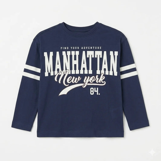 Zara Boy's Navy & White Striped Sleeves Blouse | Zara In Lebanon
