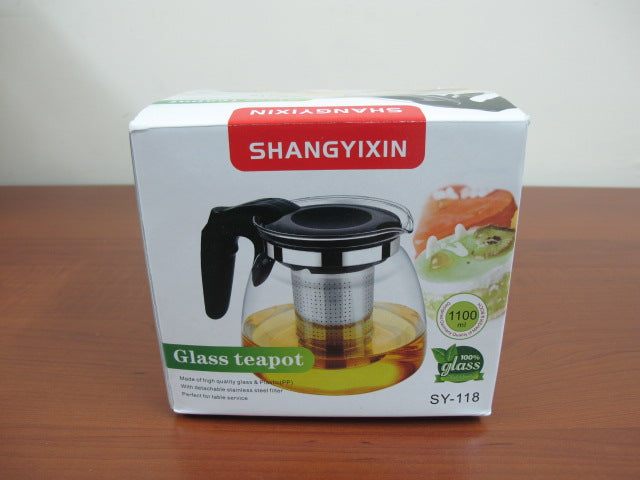 Glass Teapot with filter