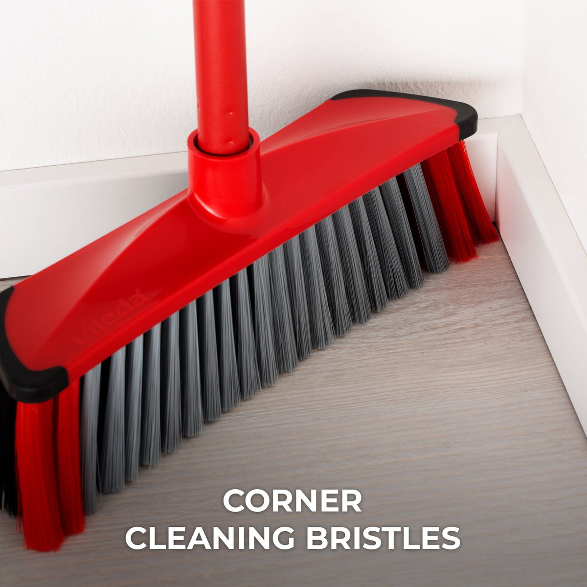 Vileda 3 Acion Broom Set Indoor, with Handle