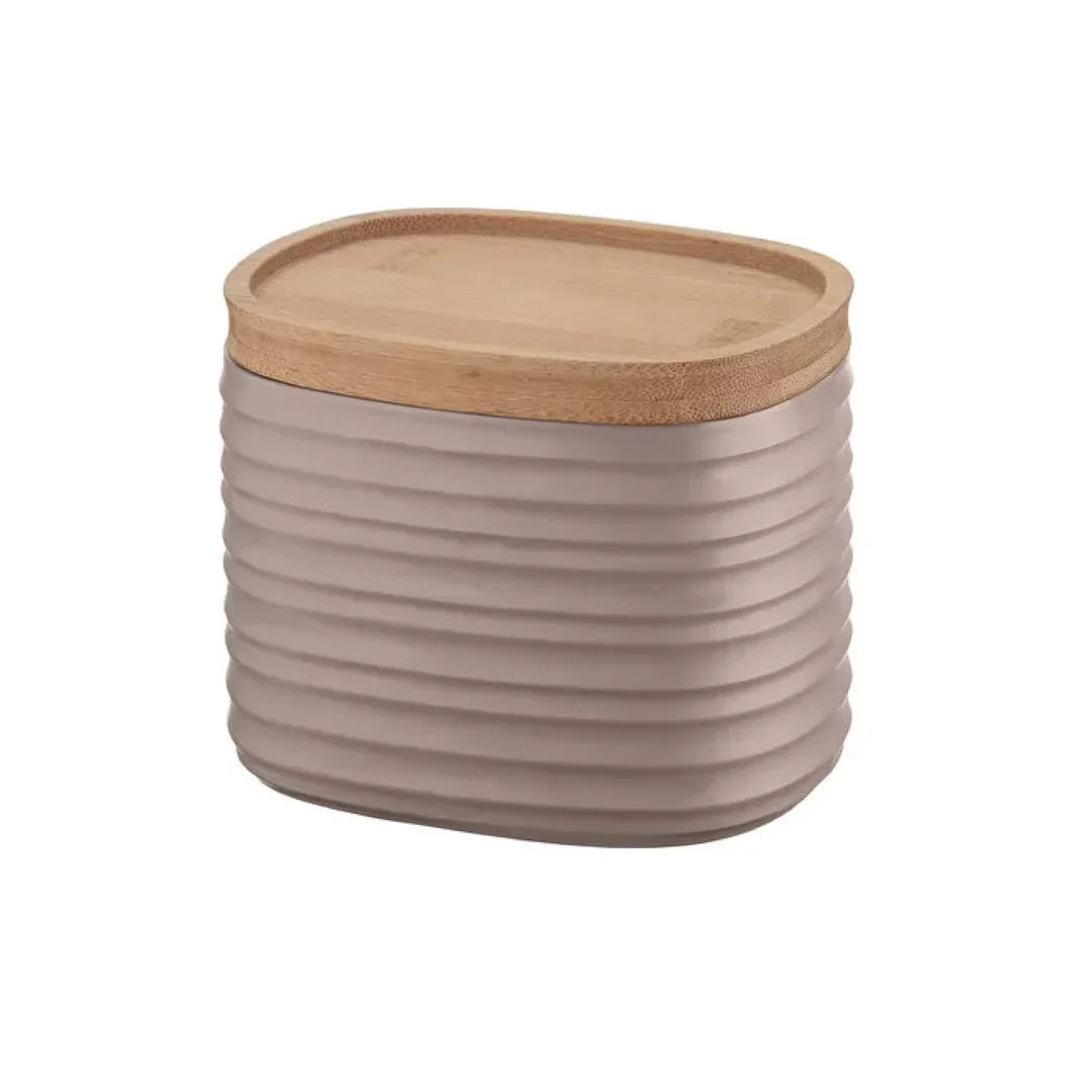 Guzzini S Storage Jar Tierra Taupe