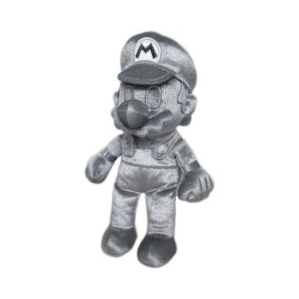 Super Mario Mettalic Mario 9" Plush by San - ei - Medaid International