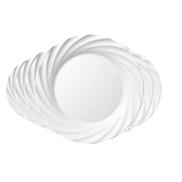 Marinex Opaline Jasmin Soup Plate 23.5cm - set of 6