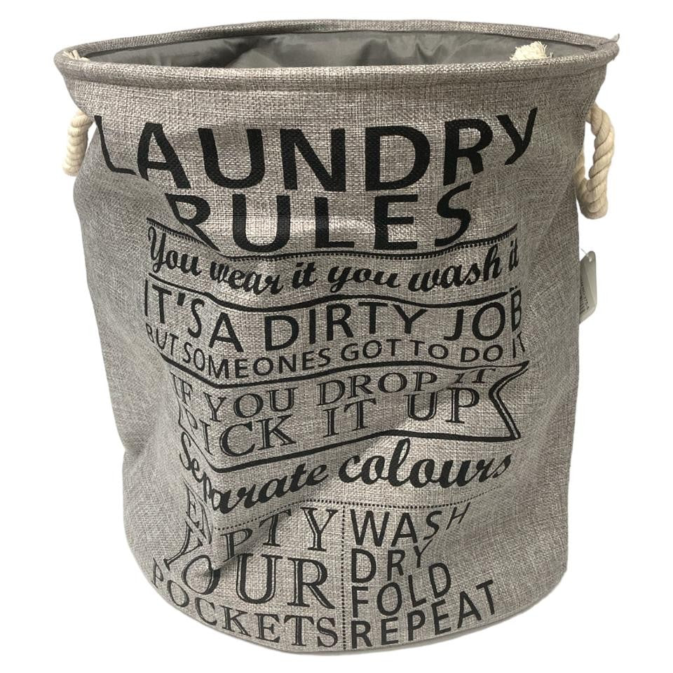 Large Laundry Bag with Rope Handles 39 x 44 cm