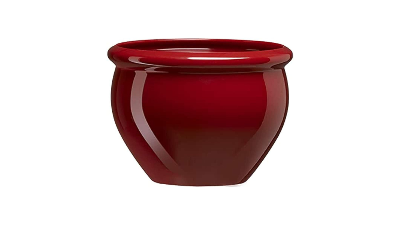 Emsa 508686 Siena Nobile Garden Flower Pot-Ruby Red – 32 cm