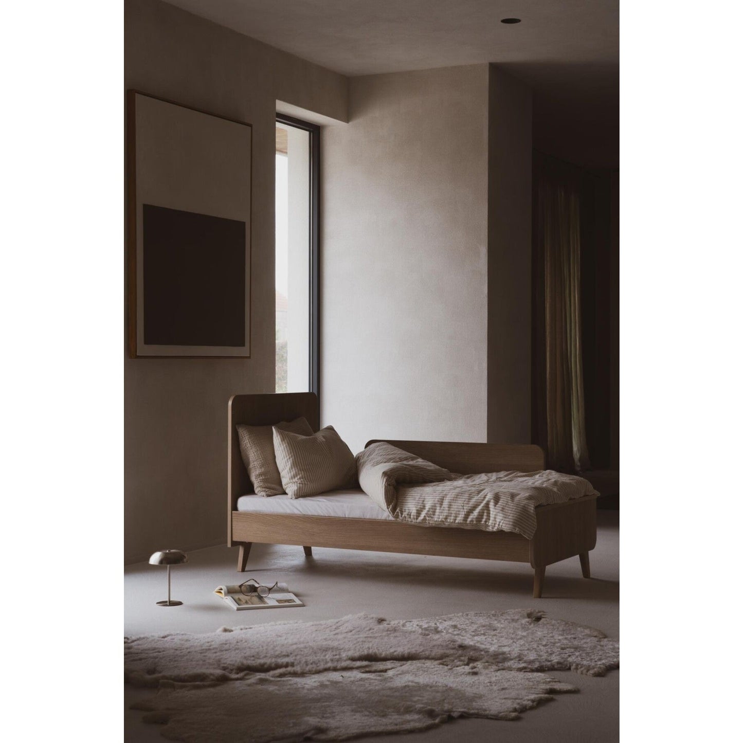 Quax Loft Convertible Bed - 140 x 70 cm - Honey Ash