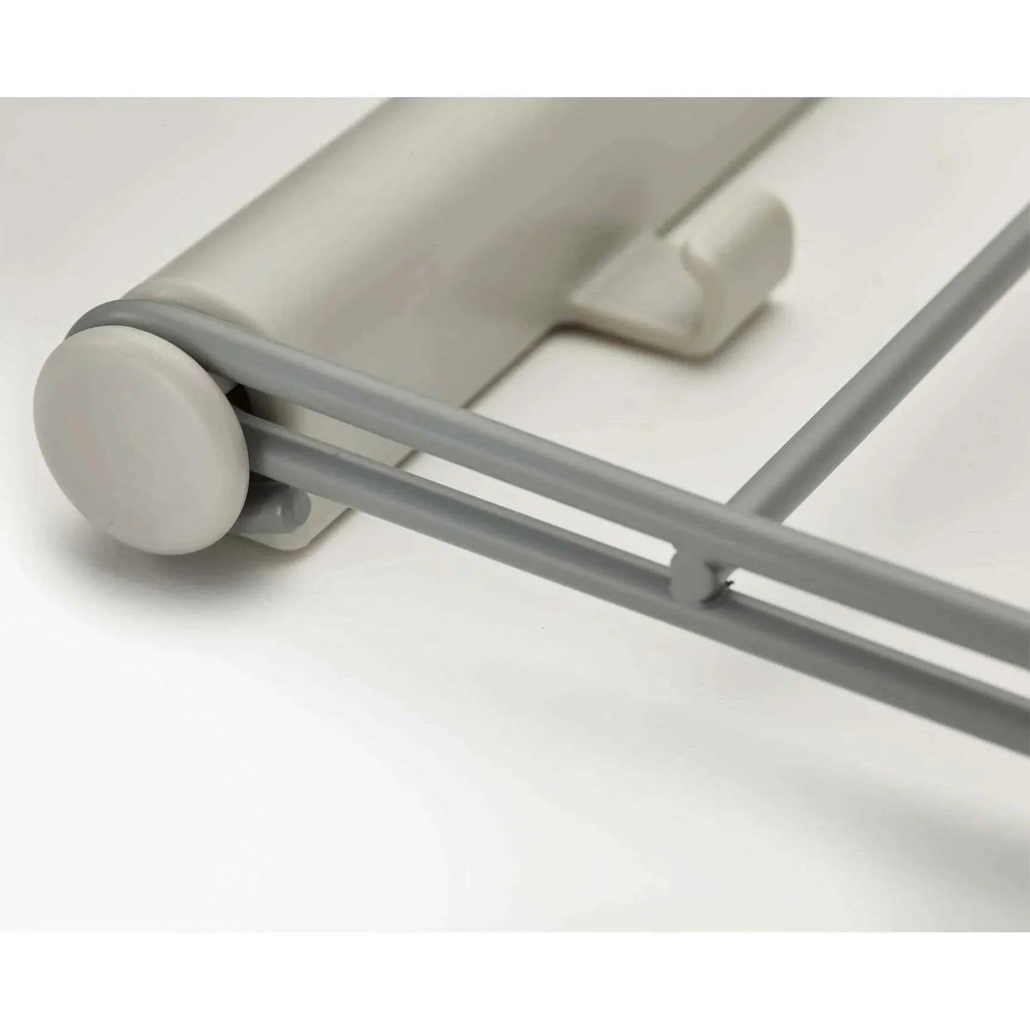 Orderly‚Ñ¢ Ecru Belt, Tie & Scarf Hanging Rail - Medaid International