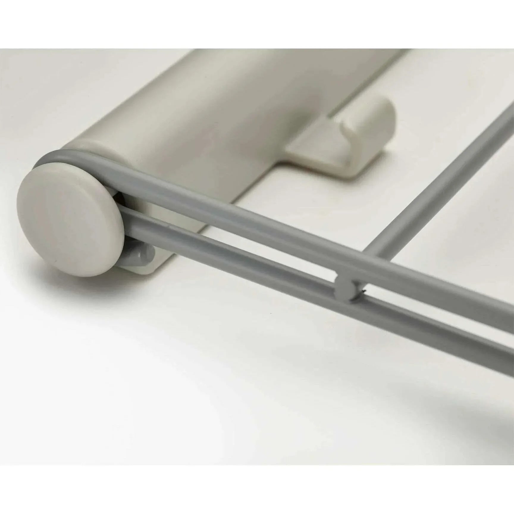 Orderly‚Ñ¢ Ecru Belt, Tie & Scarf Hanging Rail - Medaid International