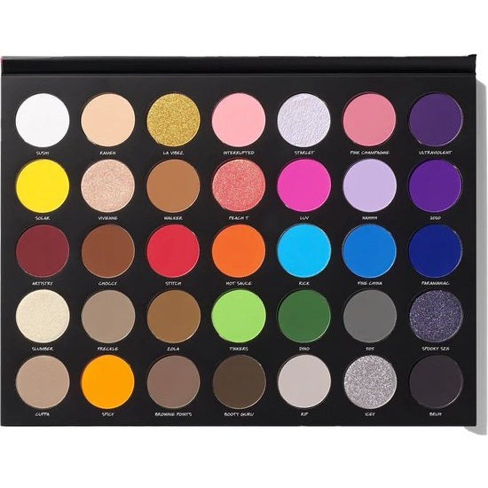 Morphe X Abby Roberts 35-Pan Artistry Eyeshadow Palette