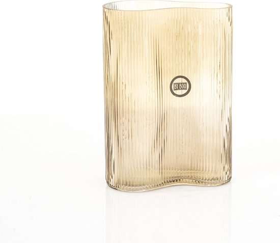 Vase Riba-6  Brown by By-Boo – Height 25 cm