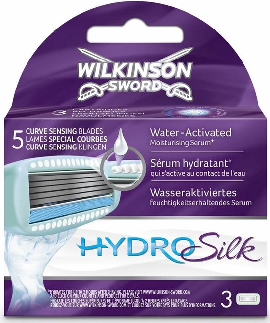 Wilskon Sword Hydro Silk Blades For Women 3pcs| Wilskon Sword In Lebanon