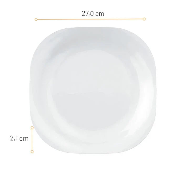 Marinex Opaline dinner plate 27cm - set of 6