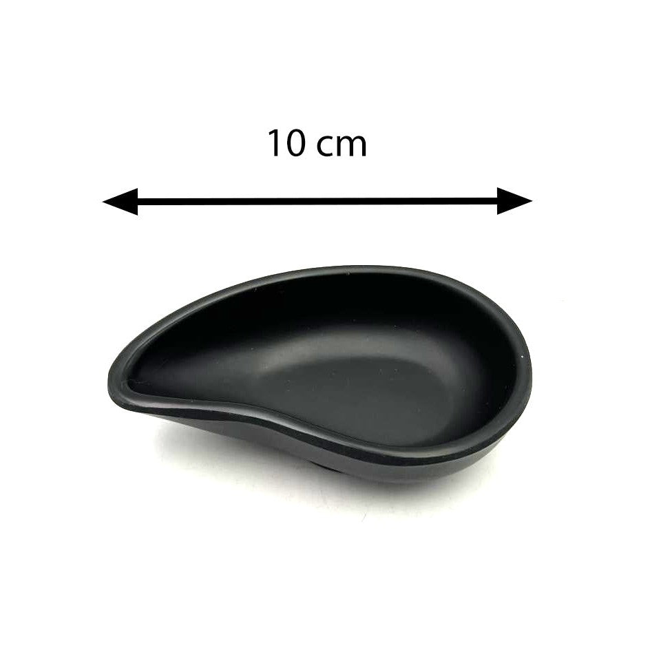 Small Sauce Bowl 10 cm Mat Black Melamine