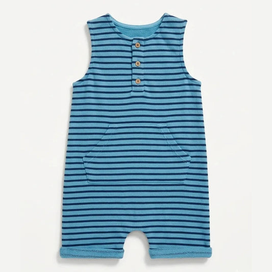 Zara Baby Boy's Blue Romper | Zara In Lebanon