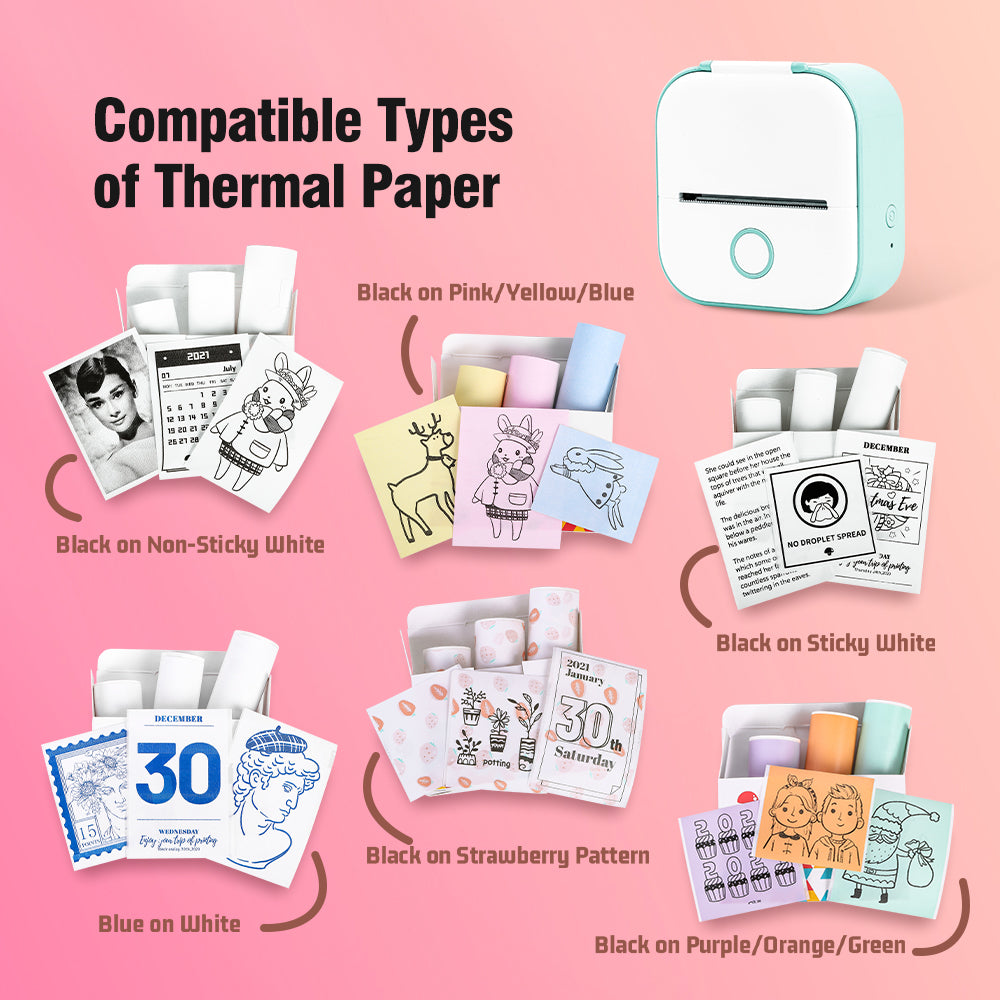 Phomemo T02 Inkless Pocket Printer