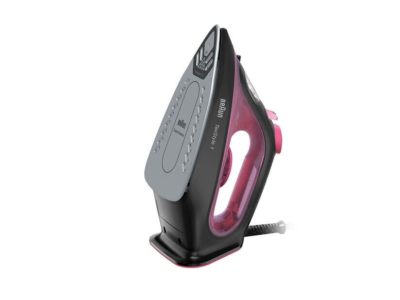 Braun TexStyle 1 Steam Iron SI 1070 Purple/black