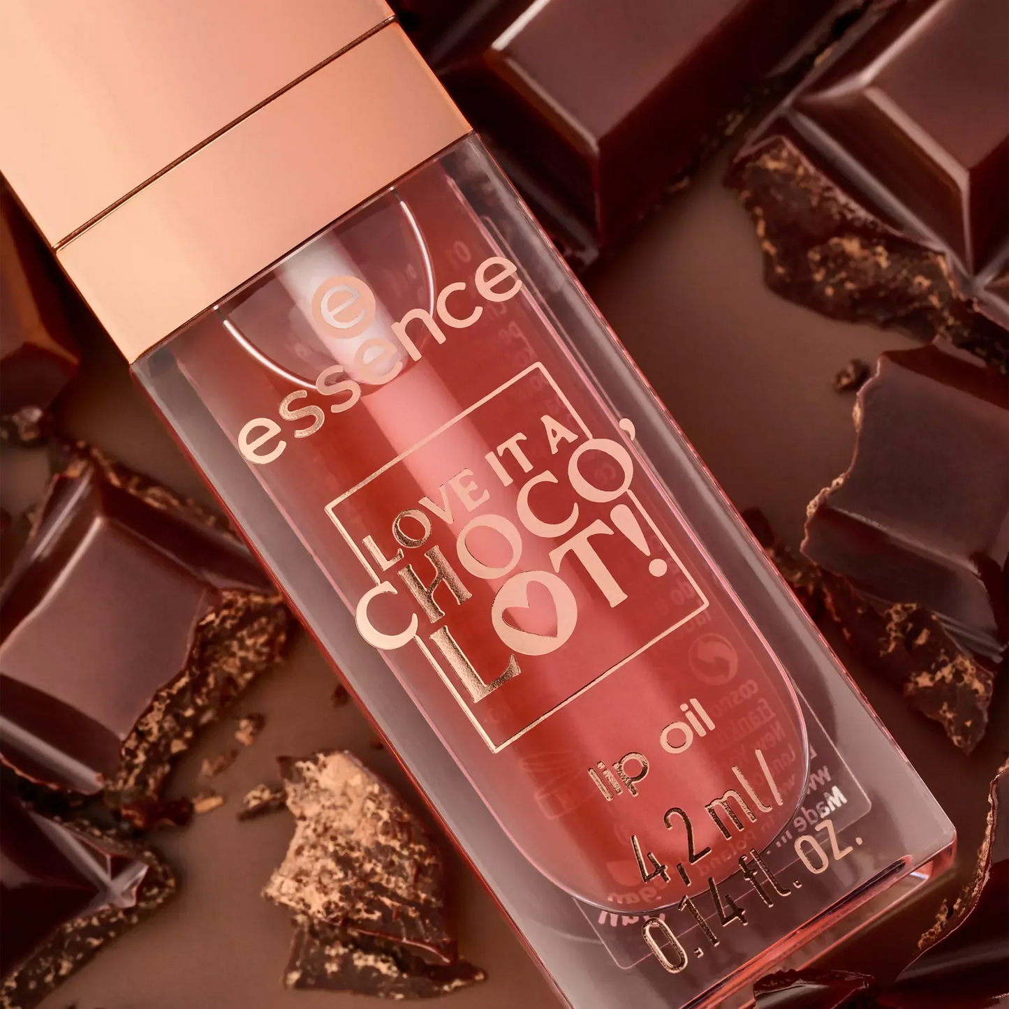 Essence LOVE IT A CHOCO' LOT! lip oil