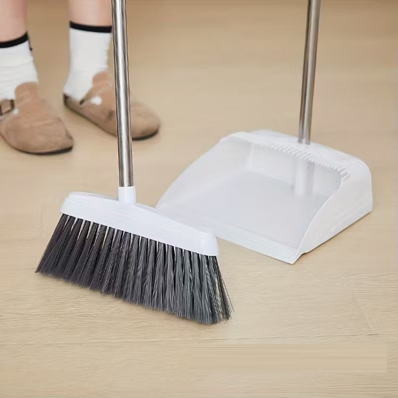 45° Angled Broom & Dustpan Set