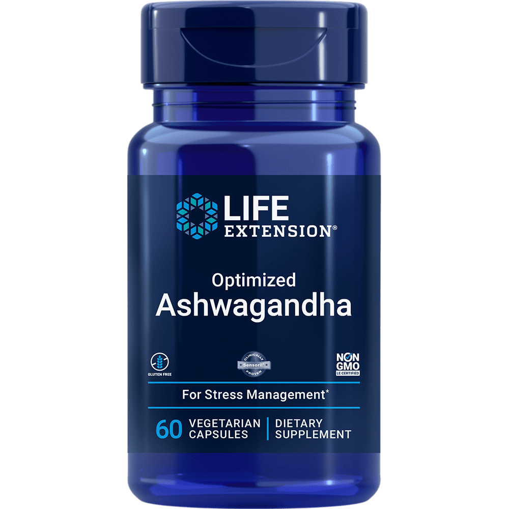 Organic Ashwagandha Capsules - Life Extension - Medaid - Lebanon