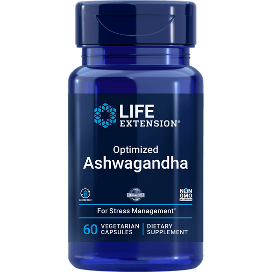 Organic Ashwagandha Capsules - Life Extension - Medaid - Lebanon