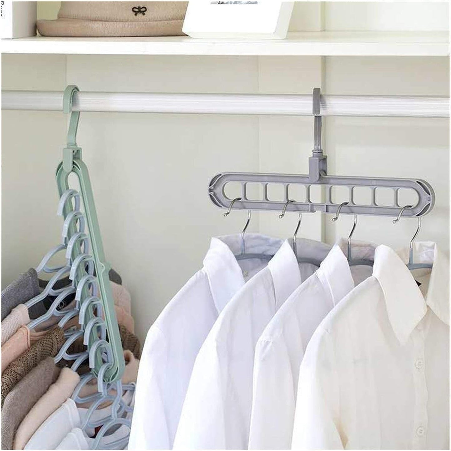 Multi-Hook Closet Hanger