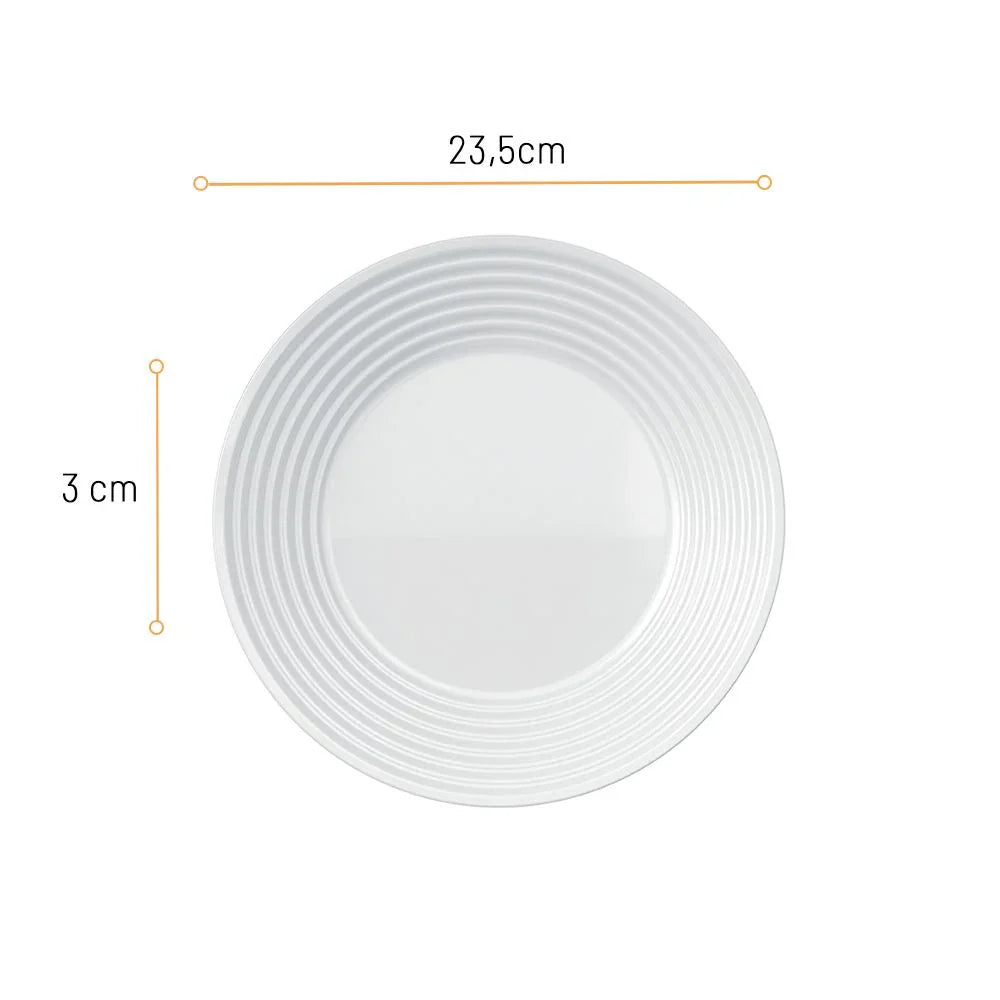 Marinex Opaline Saturno Soup plate 23.5cm - set of 6