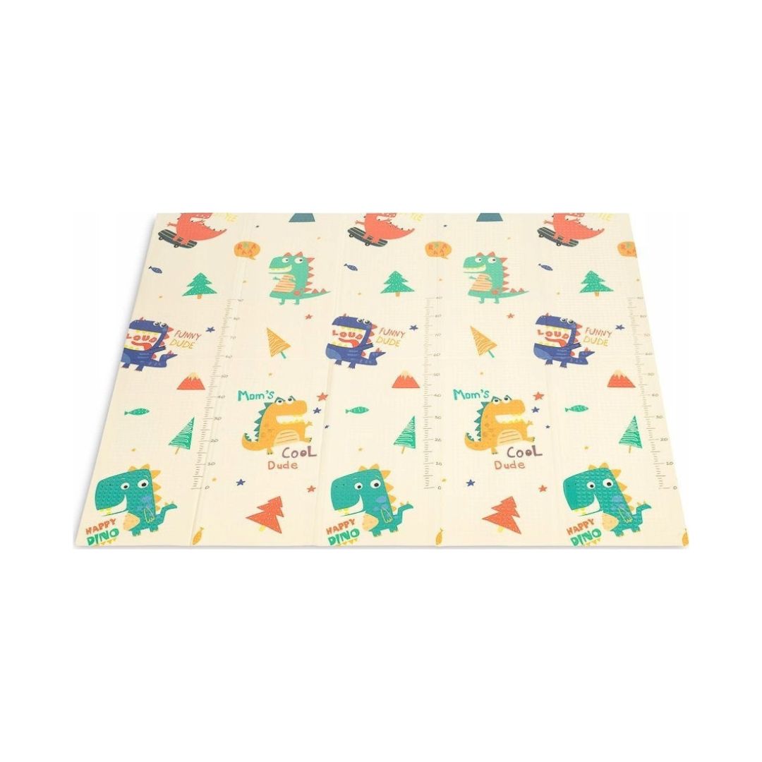 Miila Double Sided Foam Playmat Dinosaurs Cars 180x200cm