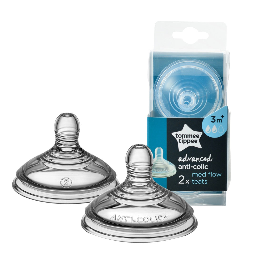 Tommee Tippee CTN 2x Fast Flow Teat Silicone Pack