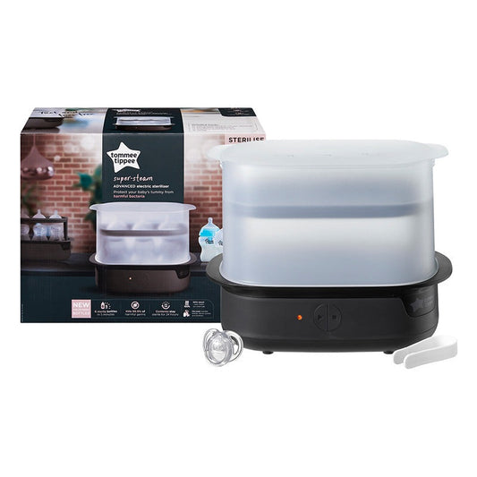 Super-Steam Advanced Electric Sterilizer (Black)
