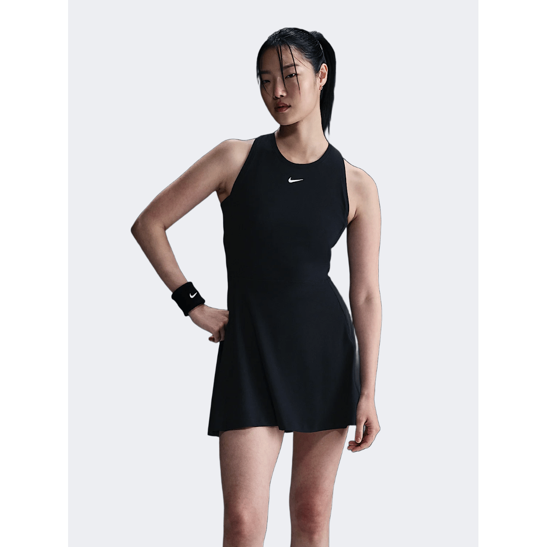 Nike Victory Women Tennis Dress Black - Medaid International