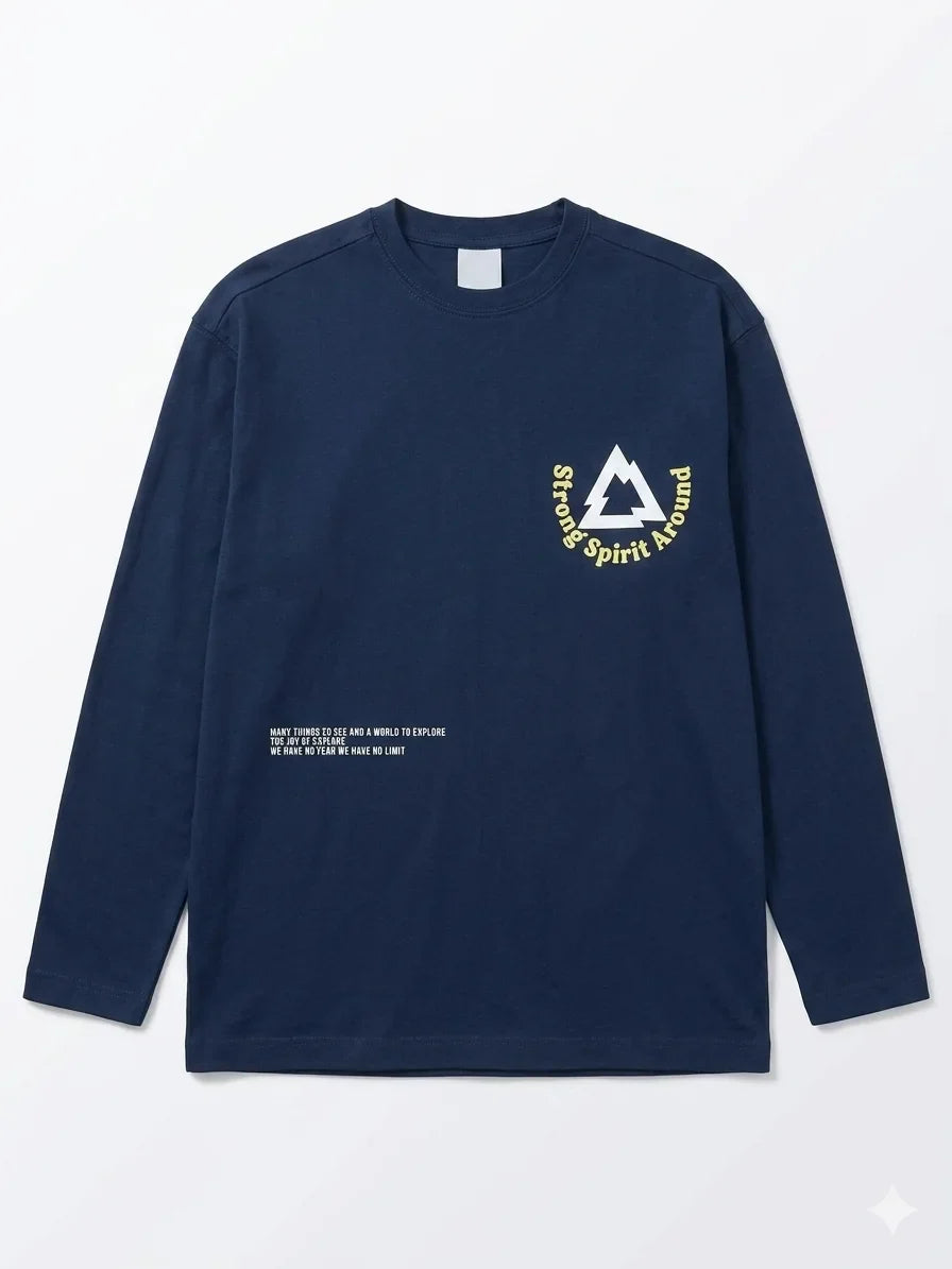 Zara Boy's Navy Printed Blouse | Zara In Lebanon