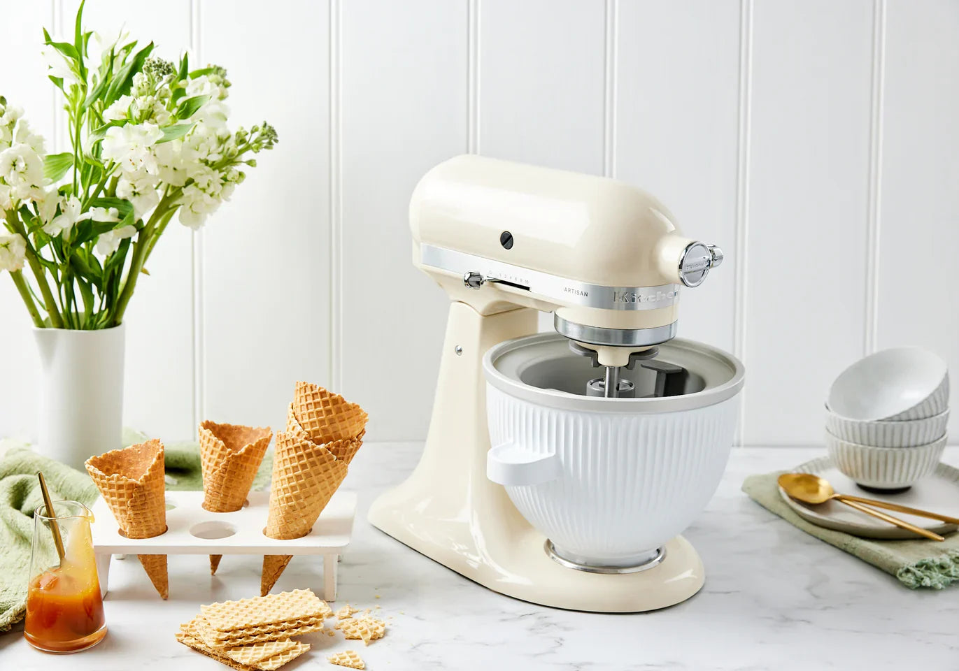 Kitchenaid Ice Cream Bowl Attachment for Stand Mixer 1.9L