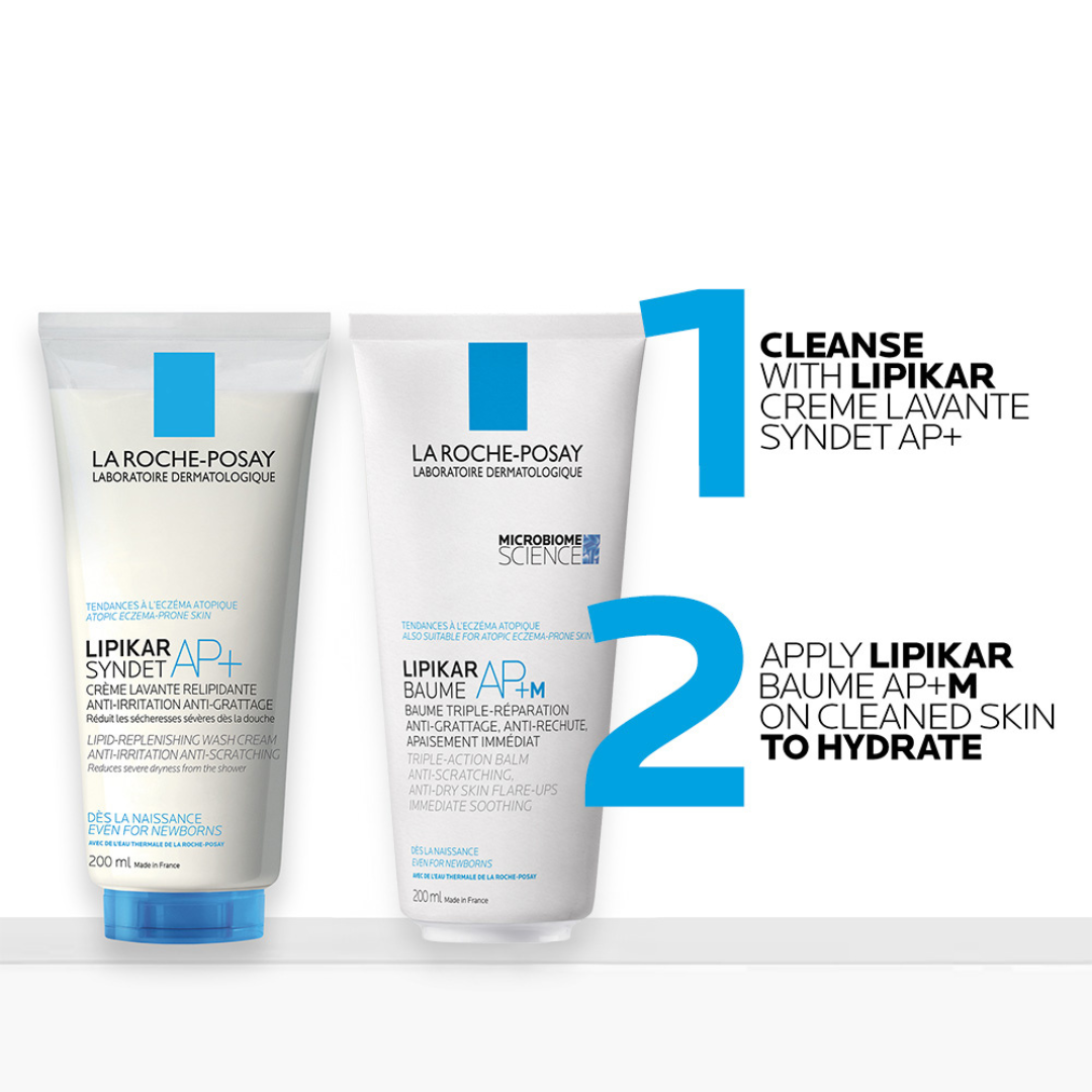 La Roche Posay Lipikar Baume AP+M Moisturising Body Balm For Dry & Eczema-Prone Skin 200ml
