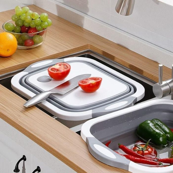 Cutting Board Drainer Basket | 3-in-1 - Medaid International